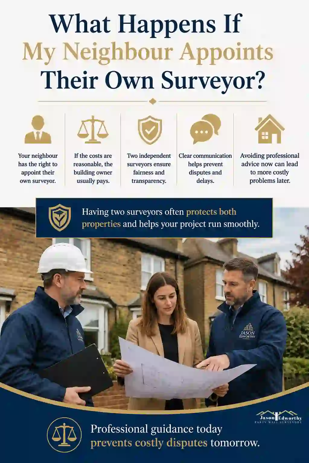What Happens If My Neighbour Appoints Their Own Surveyor Windsor?